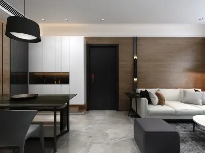 living room Interior  3D model
