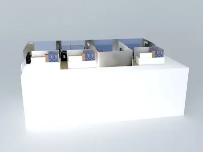 Ixtapa Melia apartments Free 3D model