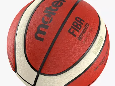 Molten basketball ball 3D model