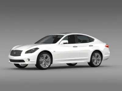 Nissan Fuga Y51  3D model