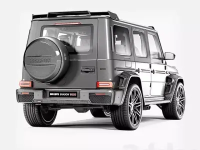 Brabus G-Class 800 2023  High Quality 3D Model 3D model
