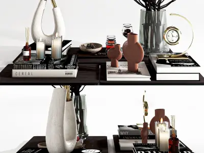 Mhjd-Set Decorative01 Low-poly 3D model