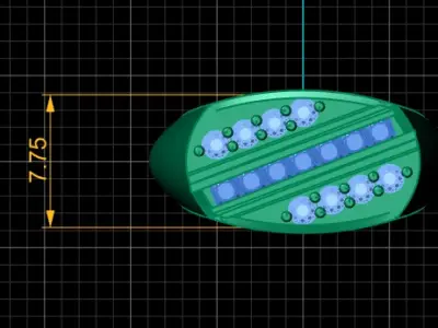 CLASSIC RED RUBY RING 3D PRINTABLE MODEL 3D print model