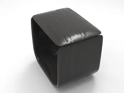 Oggo Side Table Low-poly 3D model