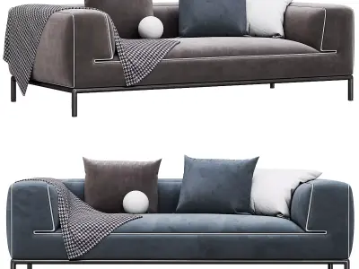 PERRY UP Sofa 237 By Flexform 3D model