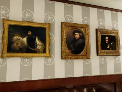 Classic Picture Frames Low-poly 3D model
