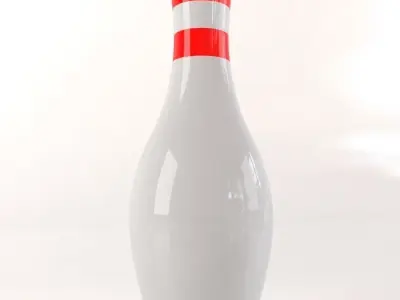Bowling kegel 3D model