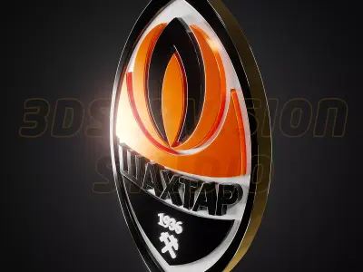 Shaktar Donetsk logo - Cinematic - 3D print 3D model