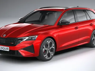 Skoda Octavia RS Combi 2025 3D model