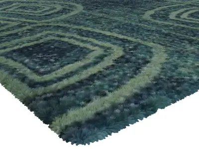 Rug Set 2068 3D model