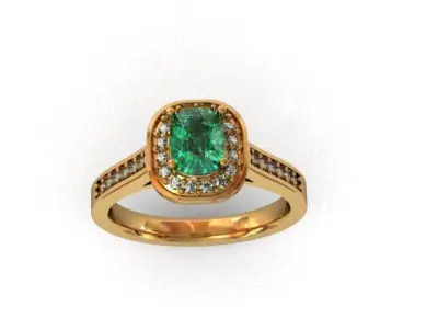 The Engagement Ring 3D print model