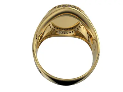 Virgin of Guadalupe ring 3D print model