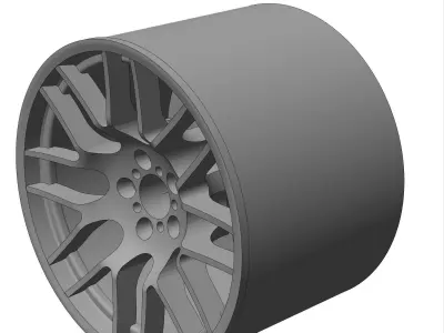 BBS Style 127 164 RIMS FOR HOTWHEELS 3D print model 3D print model