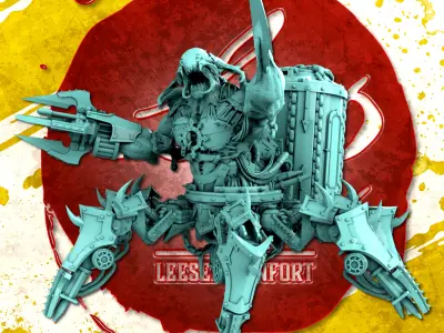 Demon Drider Mech  3D print model