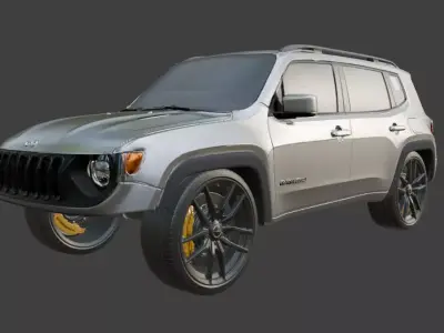 Jeep animation  3D model