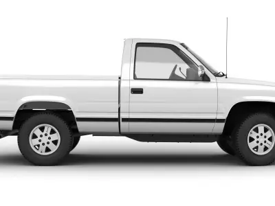 GENERIC PICKUP TRUCK 22 3D model
