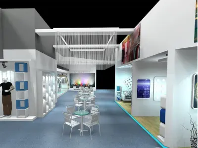 Exhibition - Area - 24X12-3DMAX2012-016 3D model