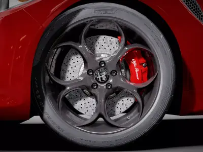 Alfa Romeo Giulia Quadrifoglio 3D model