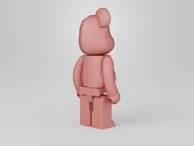 Bearbrick Open Edition 280mm 3D print model