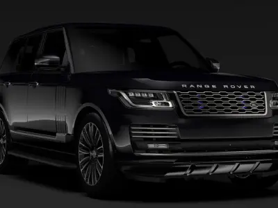 Range Rover Sentinel L405 2018 3D model