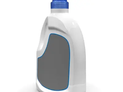 Bottle Detergent 03 3D model