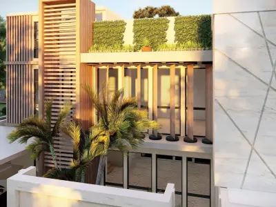 VILLA MODEL 3D model