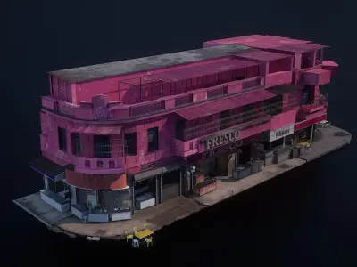 FRESCO BUILDING 3D model