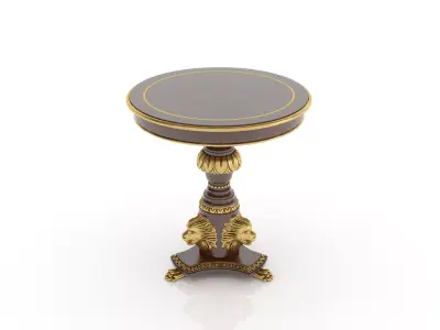 Lion coffee table by Modenese 3D model