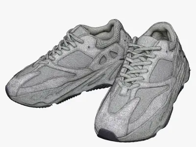 001219 Adidas yeezy boost 700 3D model
