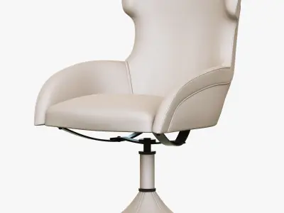 Baxter PALOMA REVOLVING CHAIR 3D model
