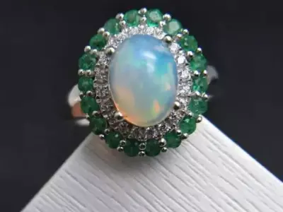 Opal ring  3D print model