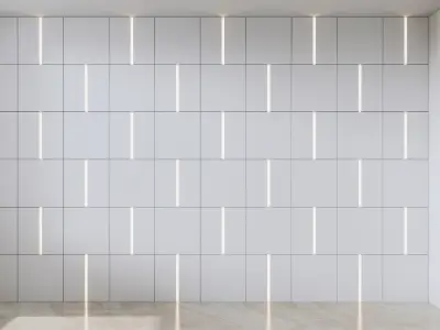 Decorative Wall Panel 3D wall  panel 3d panel Free 3D model