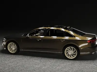 audi-a8l-2022 3D model