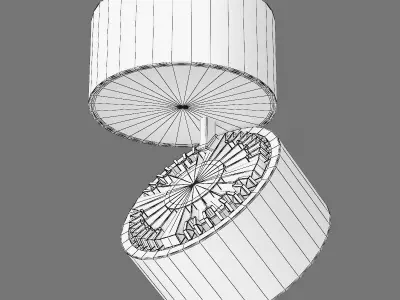 21481X Forte Muro Lightstar ceiling lamp 3D model