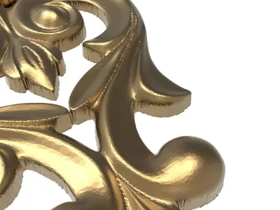  decorative pattern ready for 3D printing 3D model