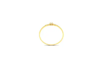 Solitaire Wedding Engagement Ring 3dm STL FBX OBJ Render Details 3D print model