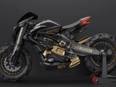 MV Agusta  - Concept Superbike 3D model