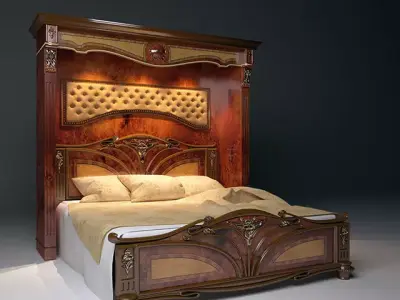 vilga classical furniture Free 3D model