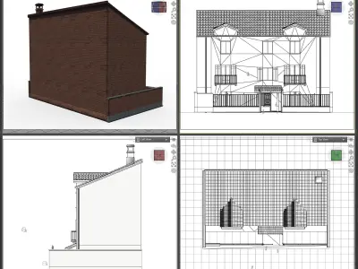 BF Home 03 Brick 3D model
