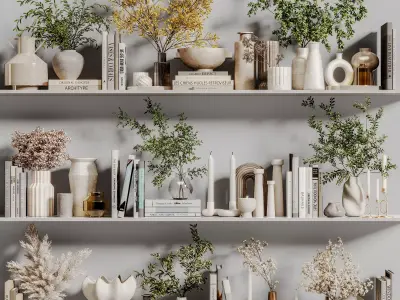 decorative set 144 3D model