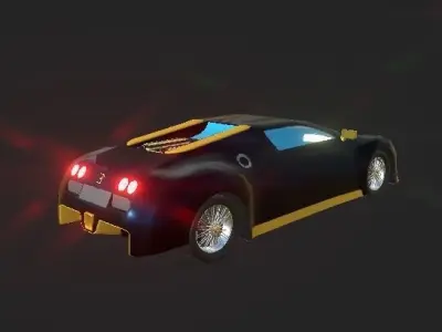 Bugatti veyron 3D model