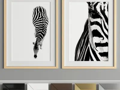 Art Frame A23 Low-poly 3D model