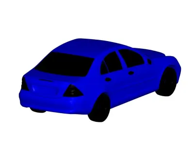 Mercedes Benz C-class 203  3D model