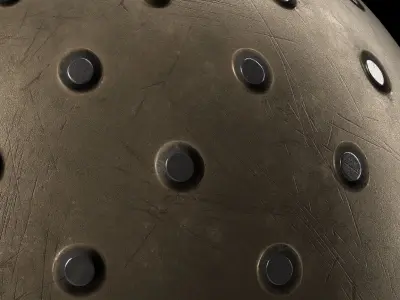 Metal Materials 37- Metal panels By Painting Pbr 4k Sbsar Texture