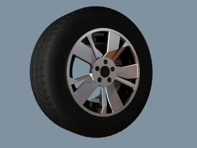 AS rims collection 7 - VW Cordova Low-poly 3D model
