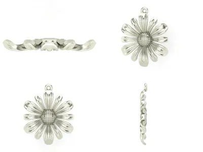 Pendant ak2 3D print model