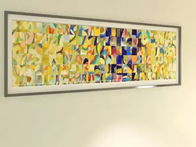 FRAME PAINTING 3D model