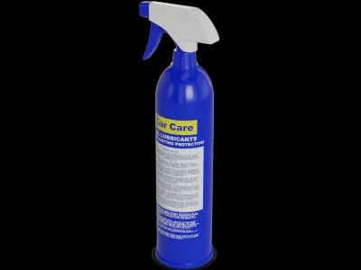 Oil and lubricants Car Care - Oil and Lubricants 3D model