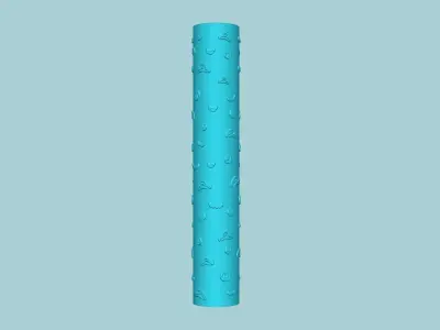 Texture Roll 73 Mario Positive - Fondant Decoration Maker 3D print model