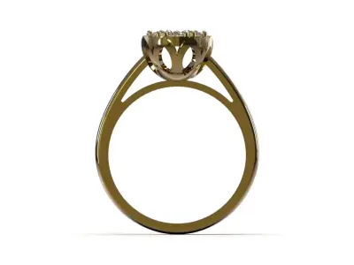 printable jewelry ring model fr0067 3D print model